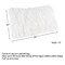 Hastings Home Hastings Home 12x20 Faux Fur Lumbar Pillow, White 638945ELS - alternate 2